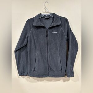 Columbia Sportswear Women's Black Fleece Jacket Long Sleeve Size M